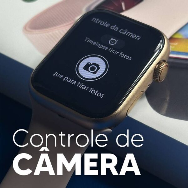 Smartwatch GS9 Pro - Série 9 Custo-benefício 45mm Cor Prata - Imagem 9