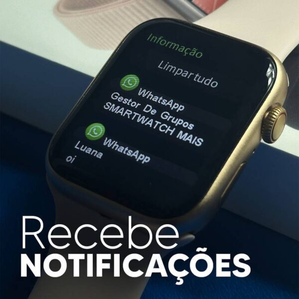 Smartwatch GS9 Pro - Série 9 Custo-benefício 45mm Cor Prata - Imagem 5