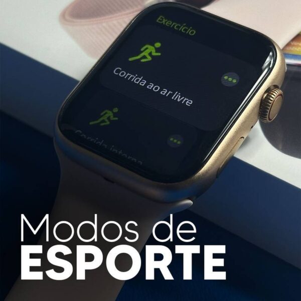 Smartwatch GS9 Pro - Série 9 Custo-benefício 45mm Cor Prata - Imagem 3