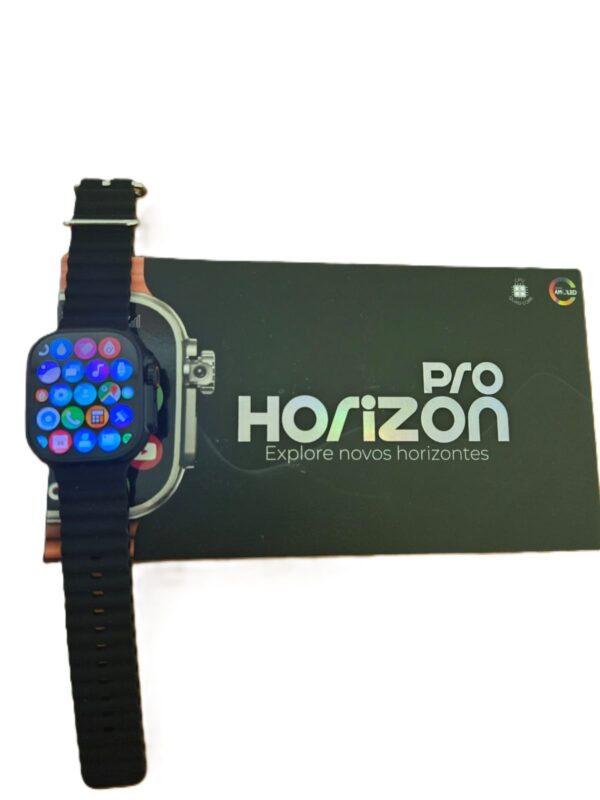 Smartwatch Horizon Pro 4G/5G AMOLED | Câmera Rotativa + NFC | 64Gb de Armazenamento e 4Gb de Ram - Imagem 2