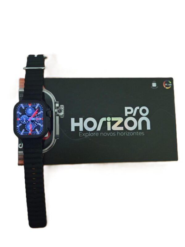 Smartwatch Horizon Pro 4G/5G AMOLED | Câmera Rotativa + NFC | 64Gb de Armazenamento e 4Gb de Ram - Imagem 9