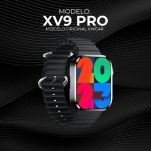 Smartwatch XV9 Pro Tela Amoled Cor Preto