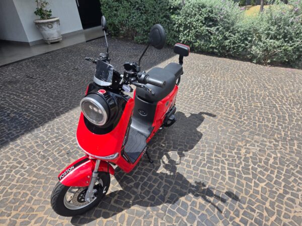 E-Bike 1000Wats Foston Vermelha Autopropelido - Imagem 2