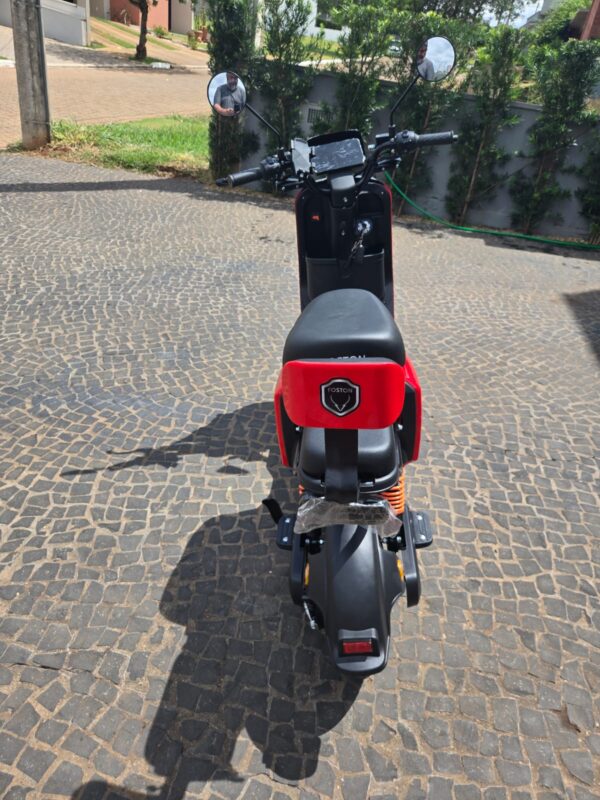 E-Bike 1000Wats Foston Vermelha Autopropelido - Imagem 9