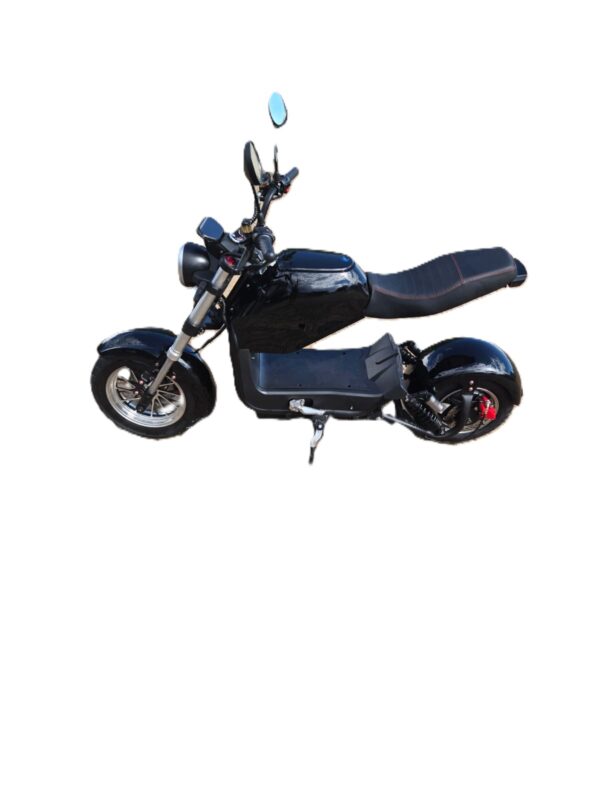 Scooter Moto Elétrica 2000Wats Preto - Imagem 6