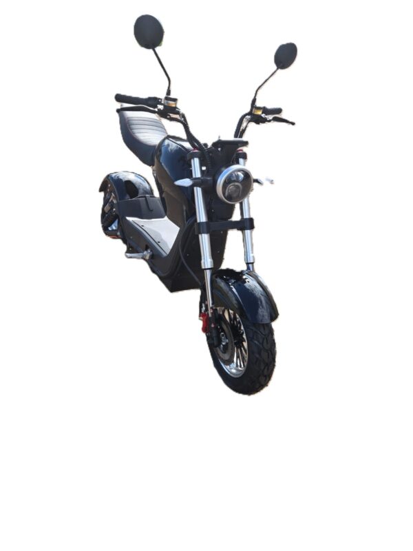 Scooter Moto Elétrica 2000Wats Preto - Imagem 4