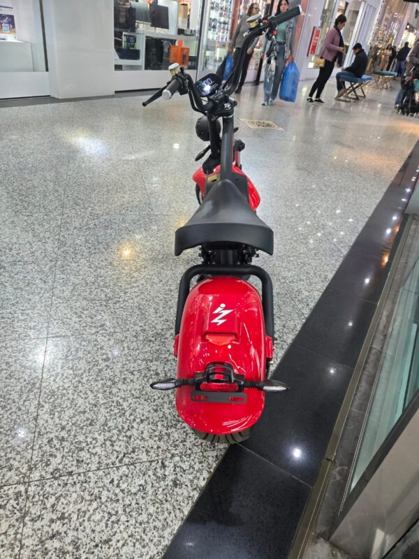 Scooter Moto Elétrica 2000wats Vermelha - Imagem 4